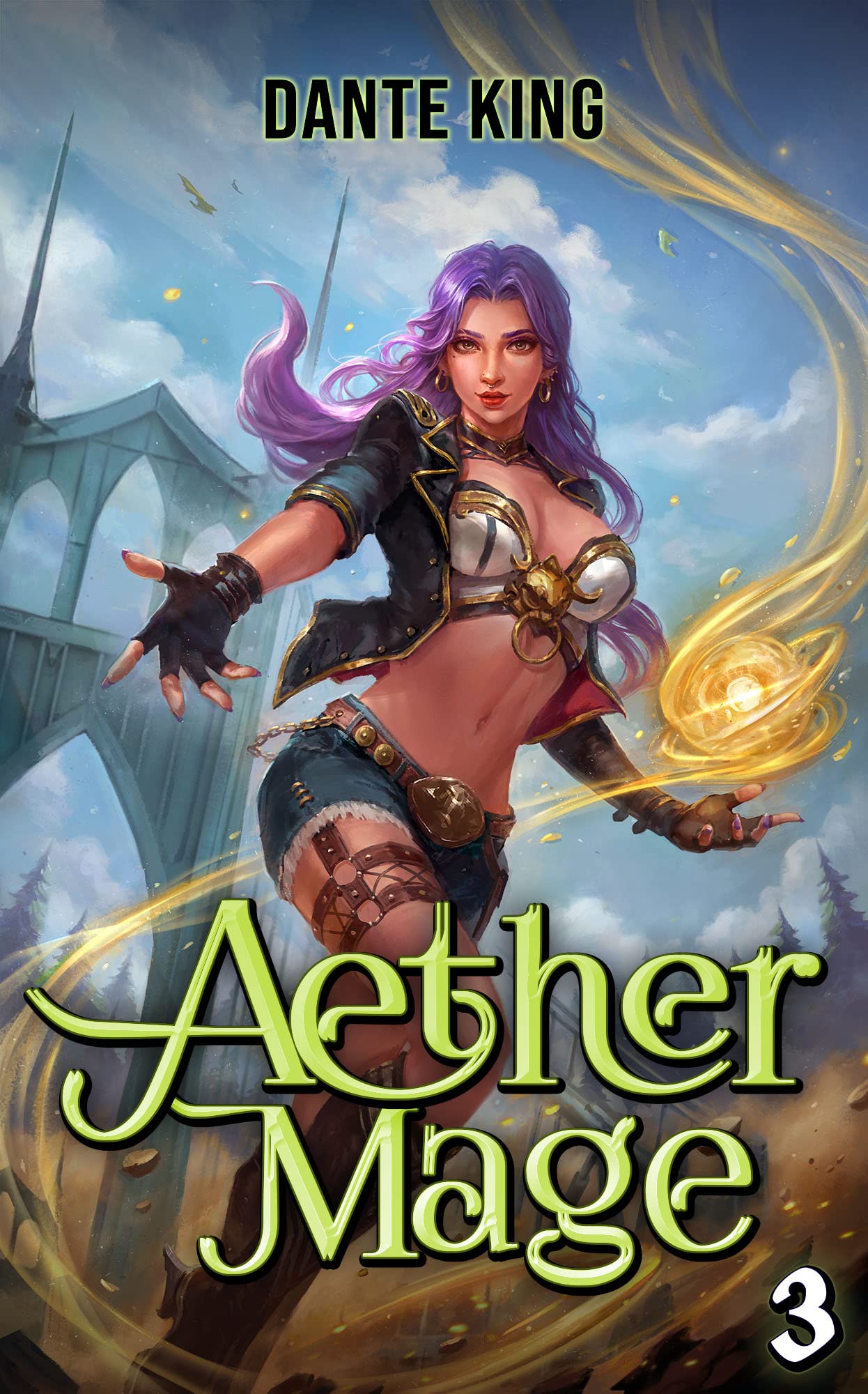 Aether Mage book cover 3