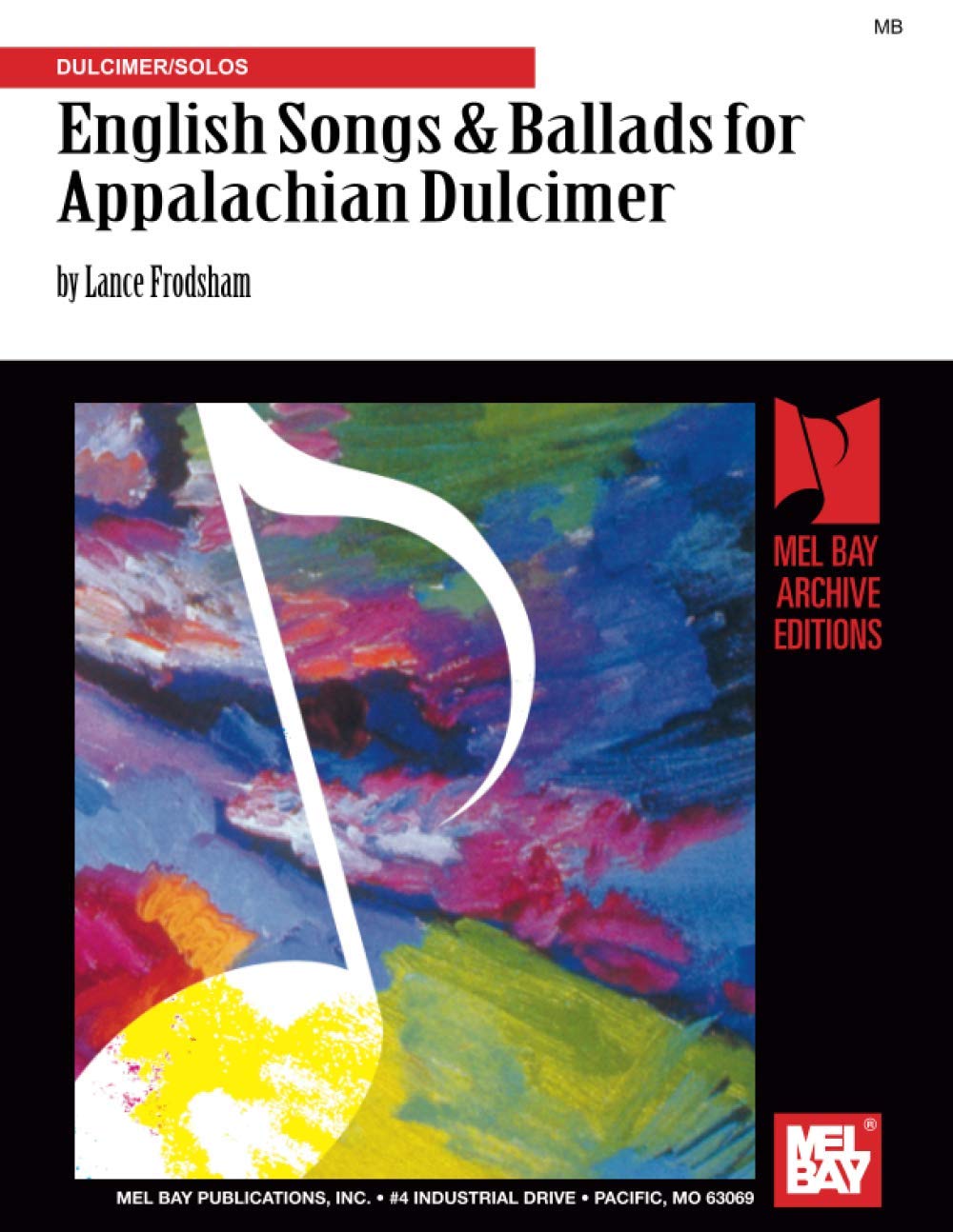 English Songs and Ballads for Appalachian Dulcimer Dulcimer/Solos by