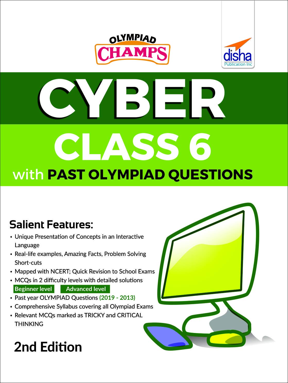 Olympiad Champs Cyber Class 6 with Past Olympiad Questions 2nd Edition