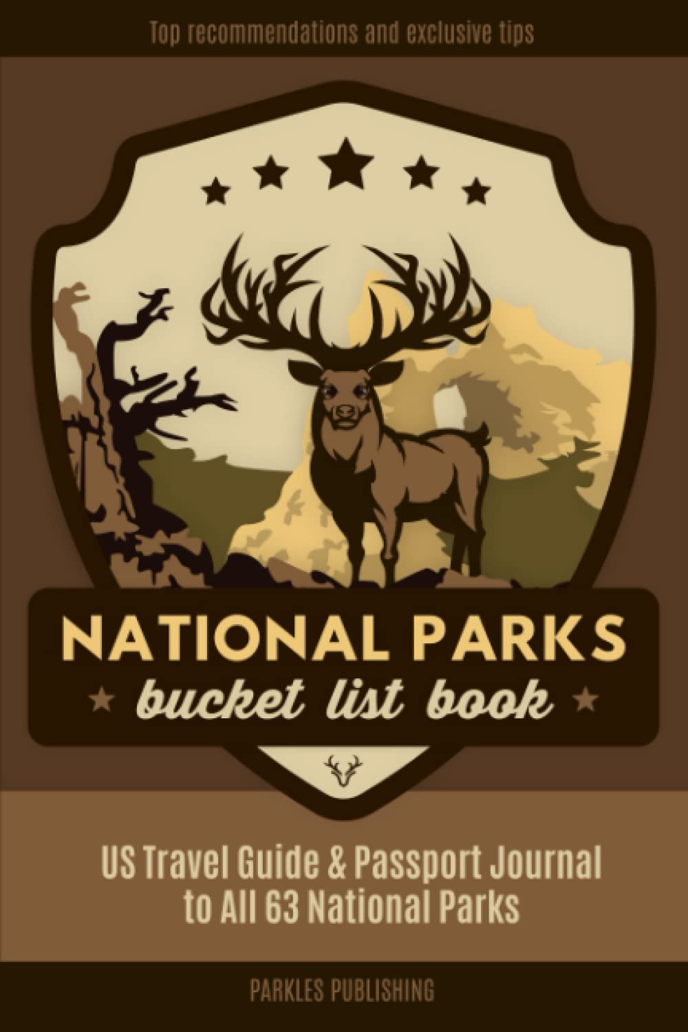 National Parks Bucket List Book US Travel Guide & Passport Journal