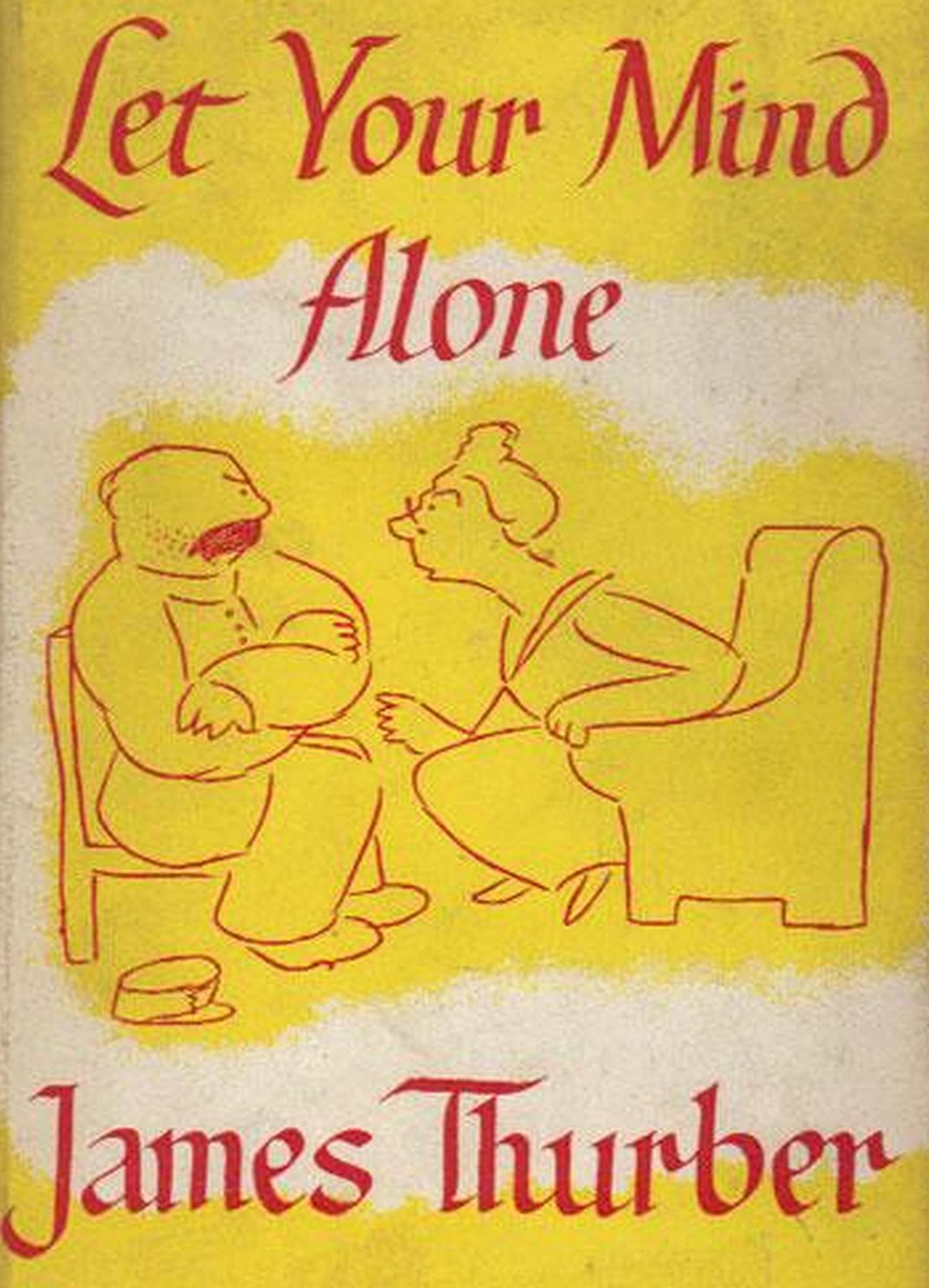 Let your mind alone book cover