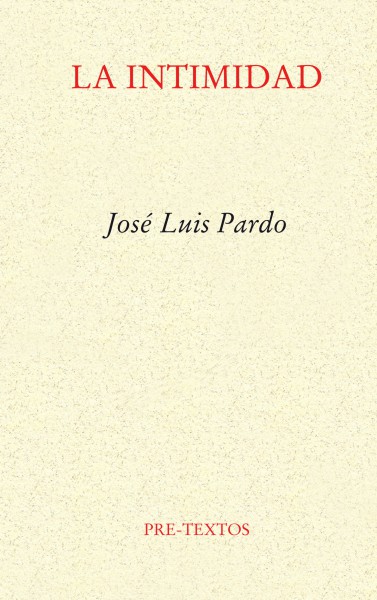 La intimidad book cover