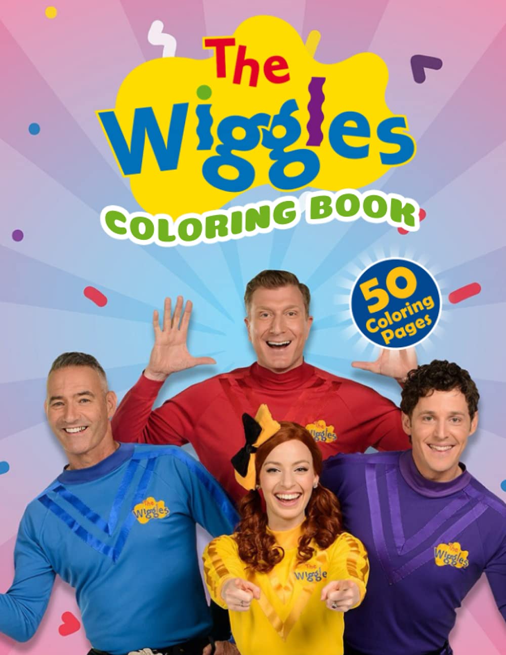 The Wiggles Coloring Book: Jumbo Coloring Book For All Ages With The Wiggles Pictures . A Great ...