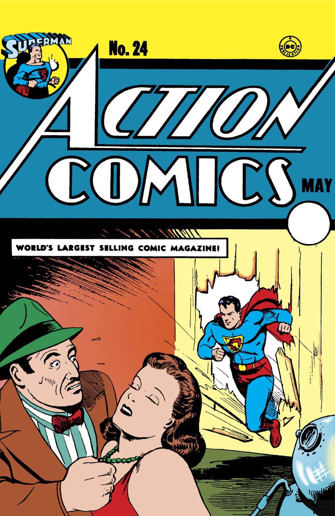 Action Comics (1938-2011) #24 book cover