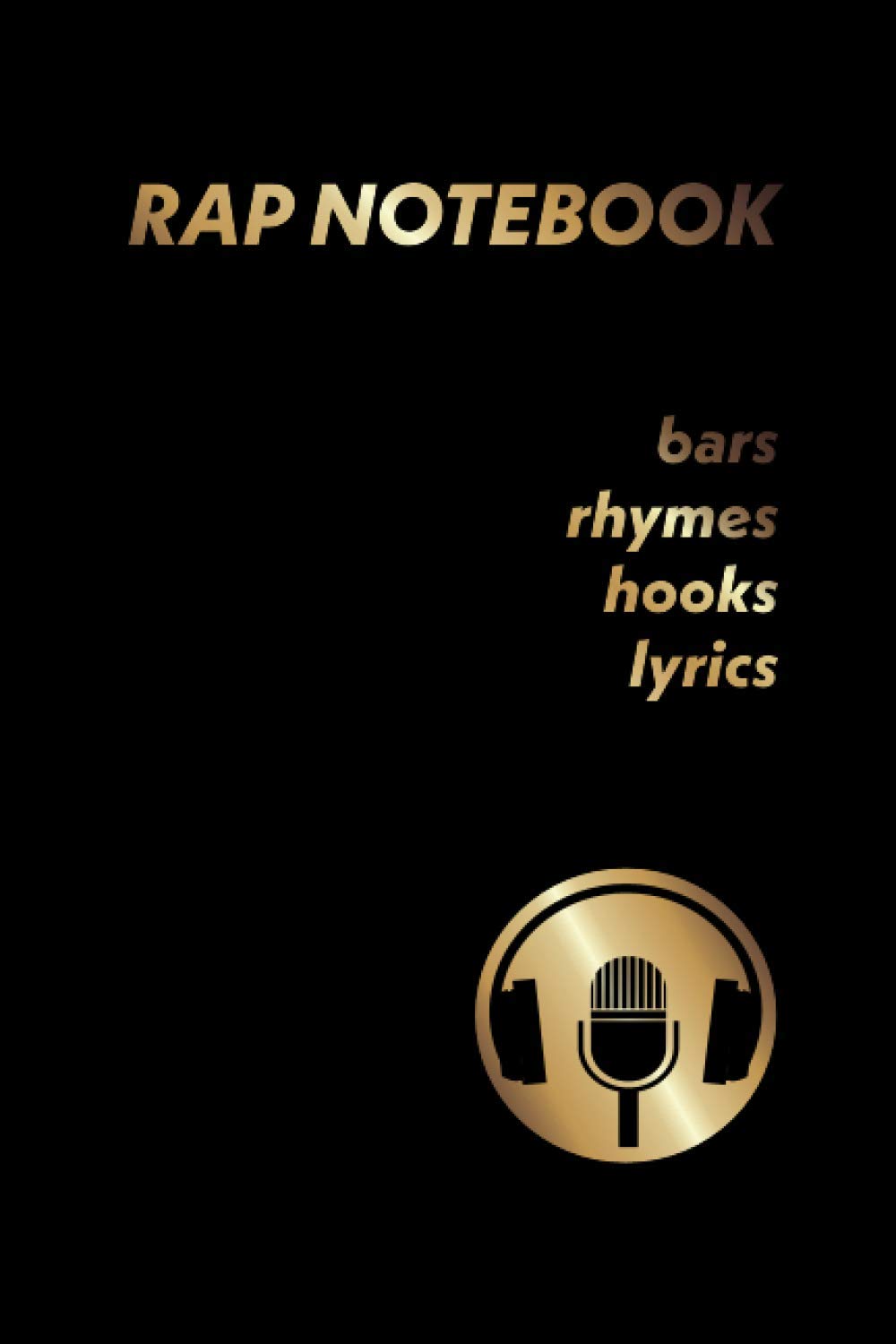 Rap Notebook 30day challenge notebook for rappers, song writers