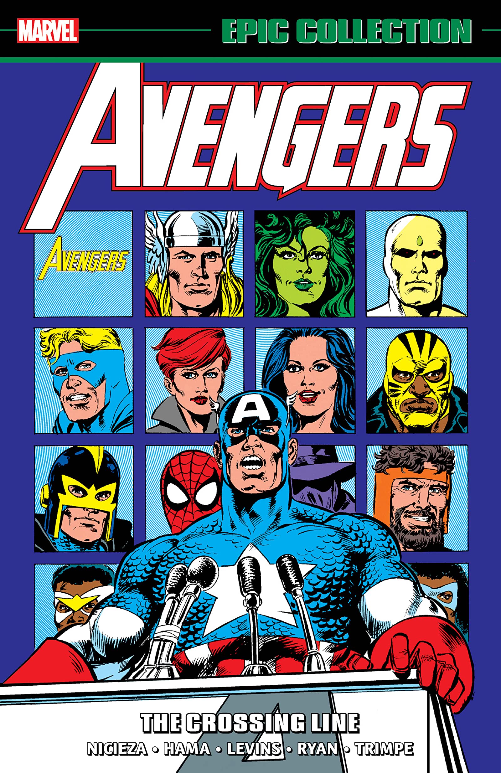 Avengers Epic Collection, Vol. 20: The Crossing Line
