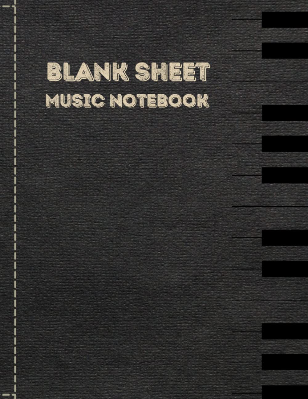 Blank Sheet Music Notebook Blank sheet music notebook music manuscript