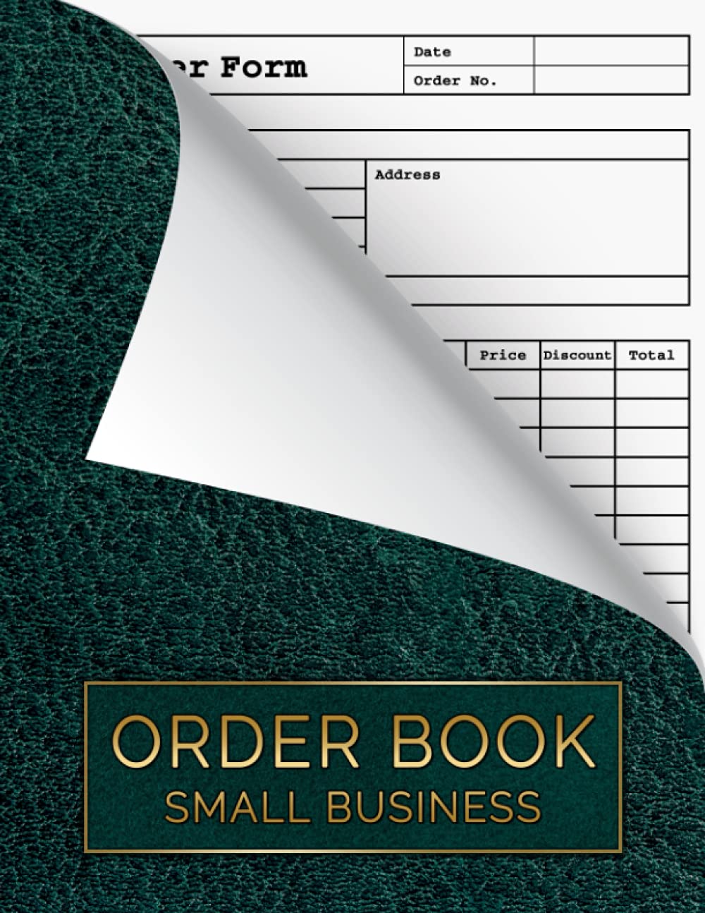 Order Book Small Business Simple Order Tracker Order Log Book for Small Business or Personal