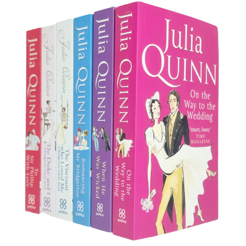 Julia Quinn Bridgerton Family Series 6 Collection Books Set by Julia