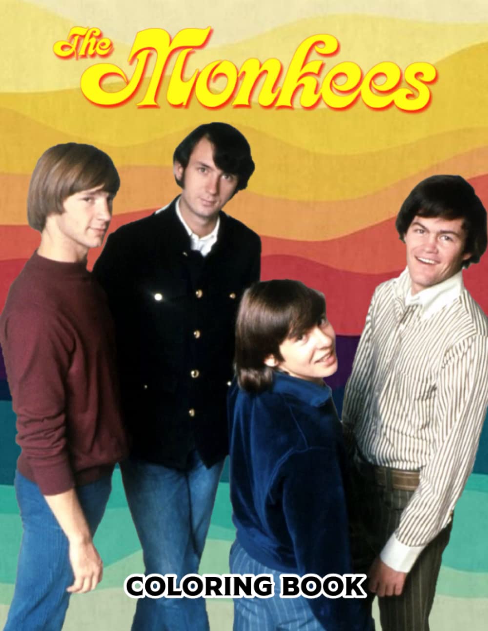The Monkees Coloring Book: Perfect Coloring Book For Adults and Kids ...