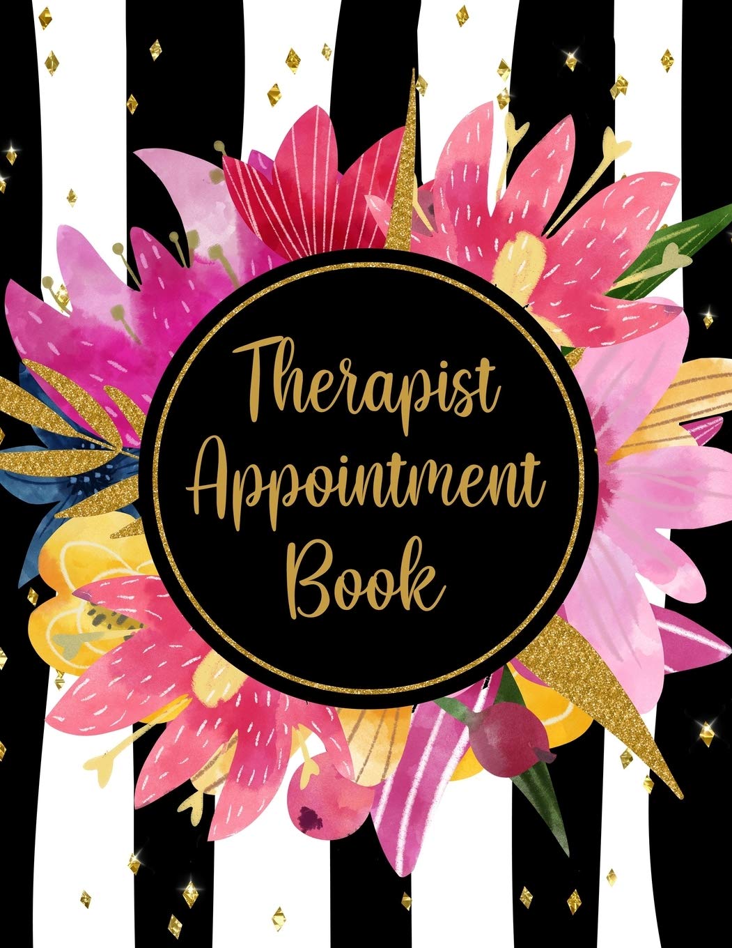 Therapist Appointment Book Undated Daily Planner Schedule Organizer