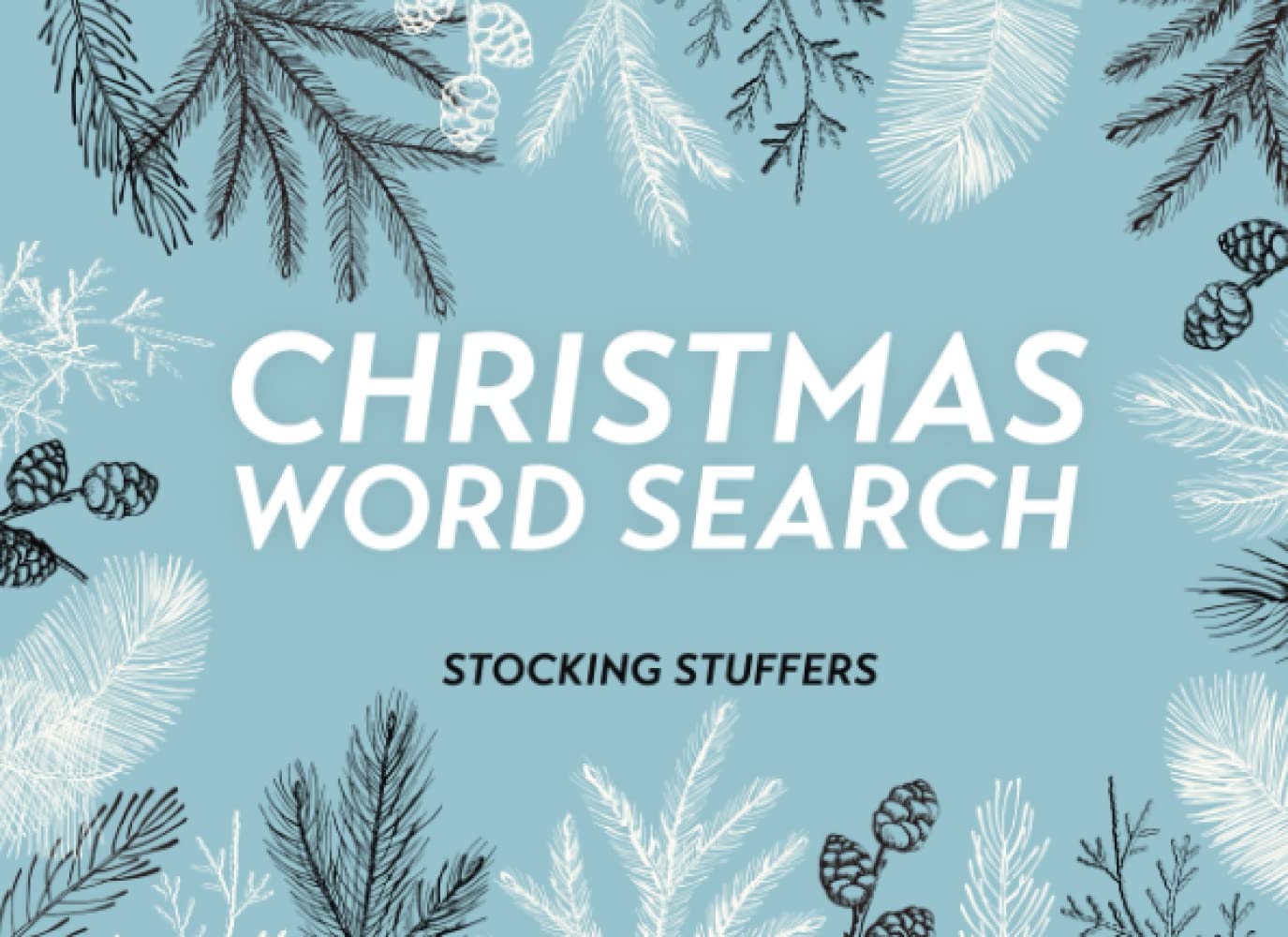 Stocking Stuffers Christmas Word Search 50 Puzzles with Solutions Keep the Brain Activity in