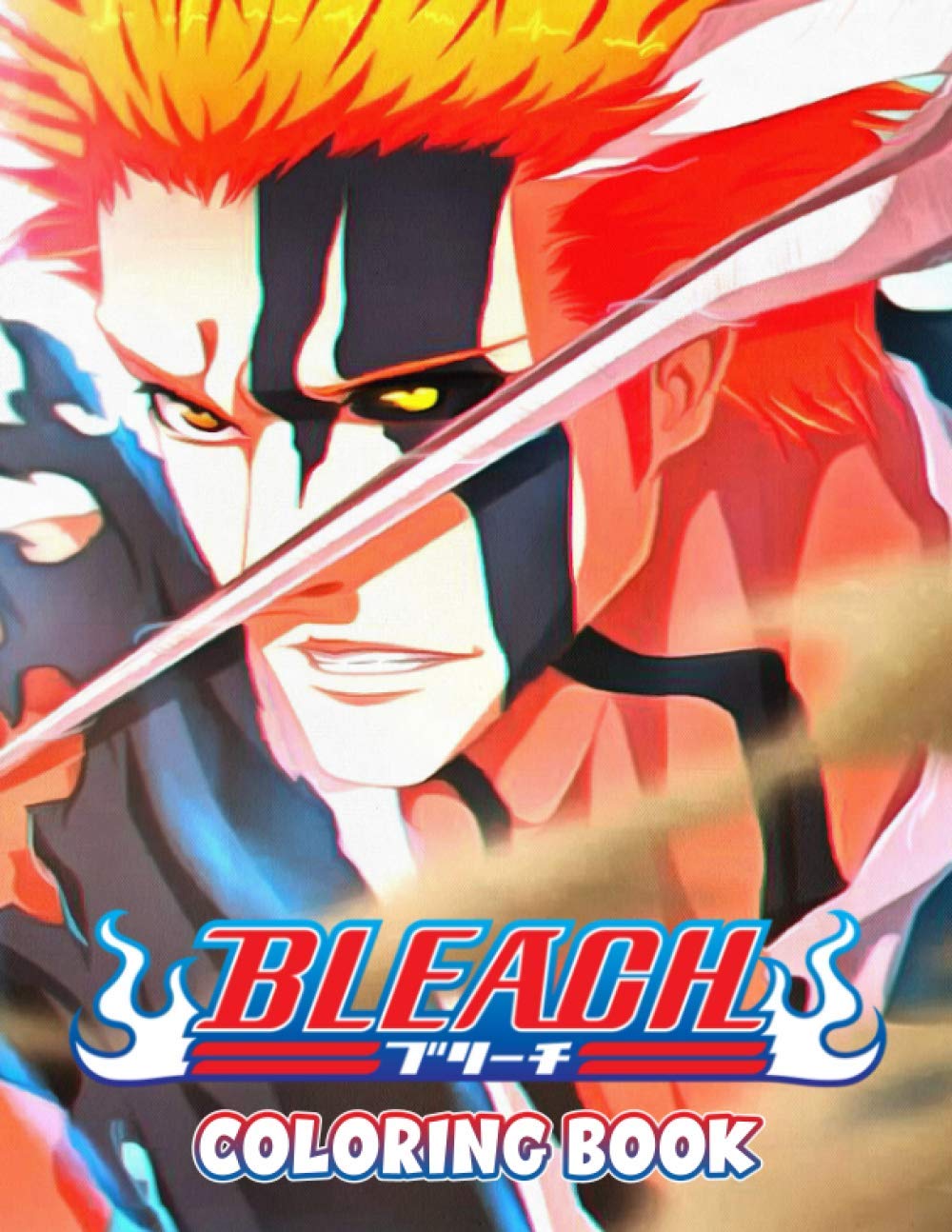 Bleach Coloring Book Anime Manga Coloring Book Gift For Fans of All