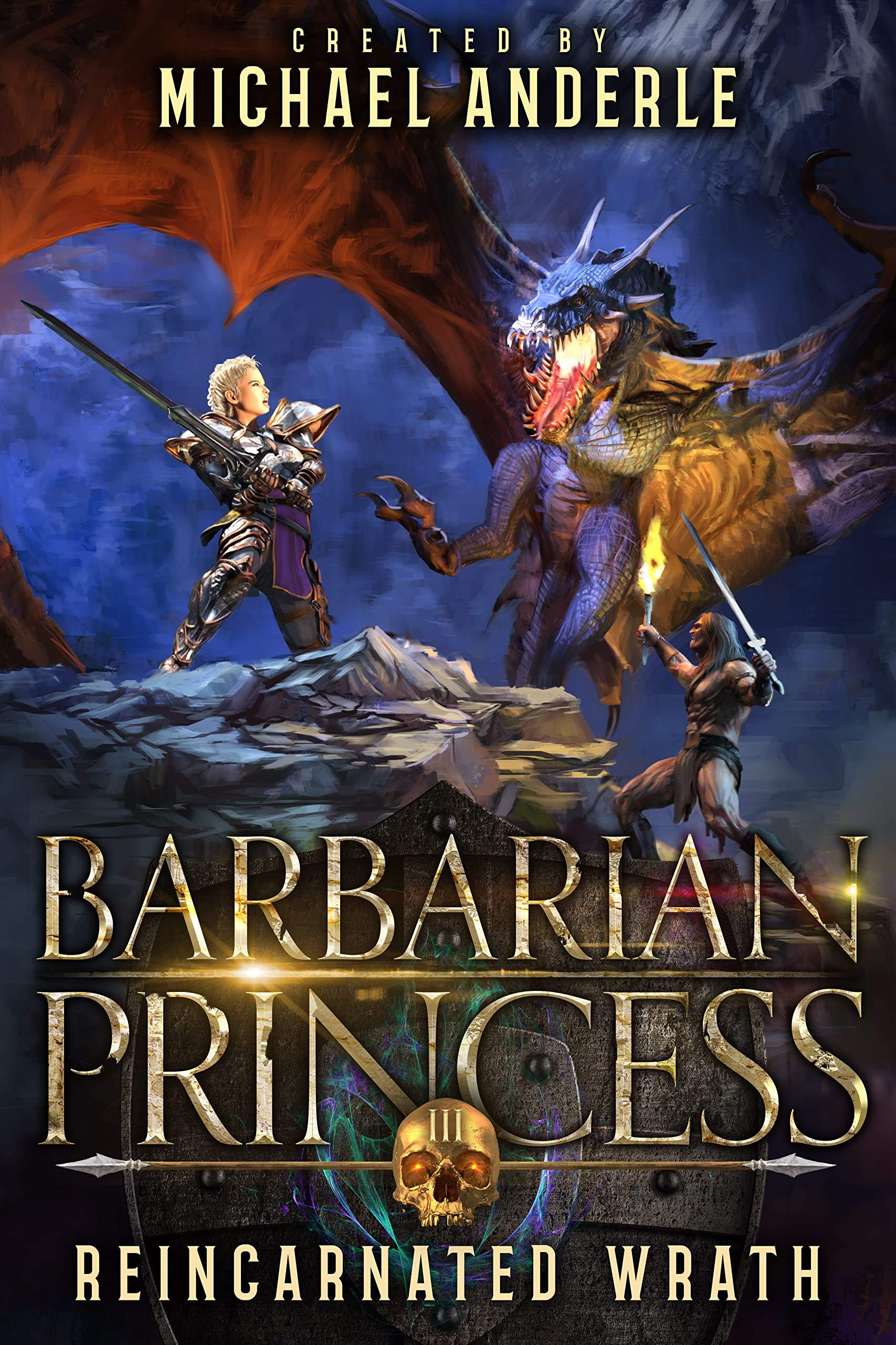 Barbarian Princess book cover 3