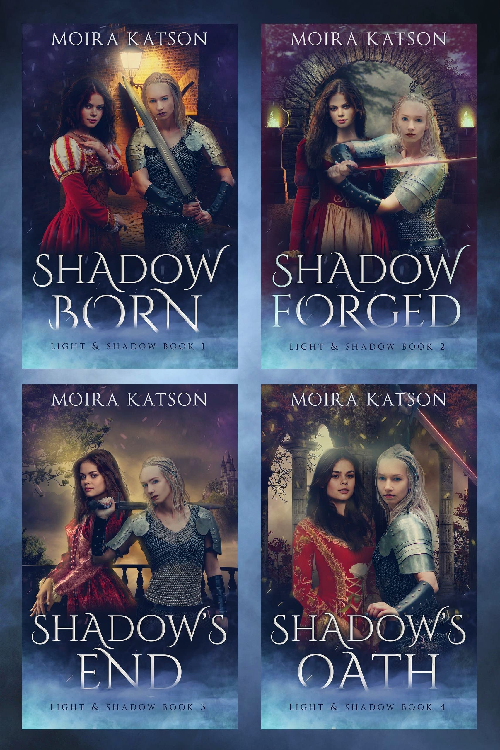 Light & Shadow Books 1-4 book cover