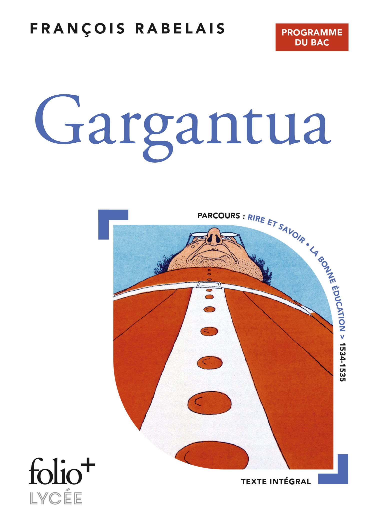 Gargantua - BAC 2025 book cover