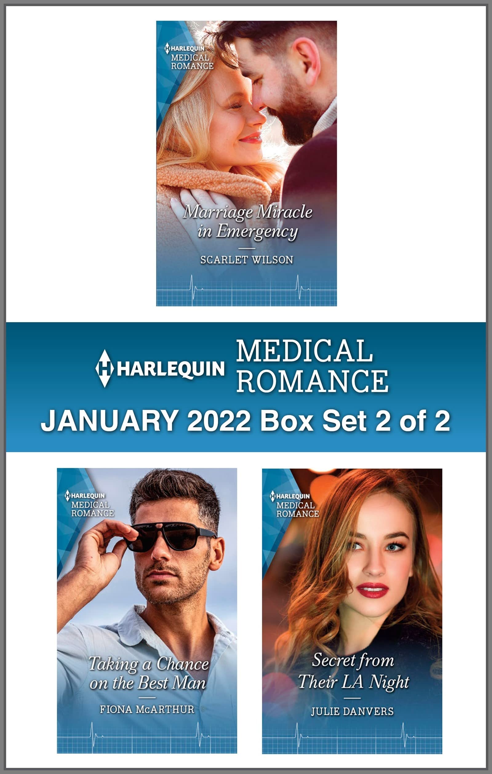 Harlequin Medical Romance January 2022 Box Set 2 of 2 by Scarlet