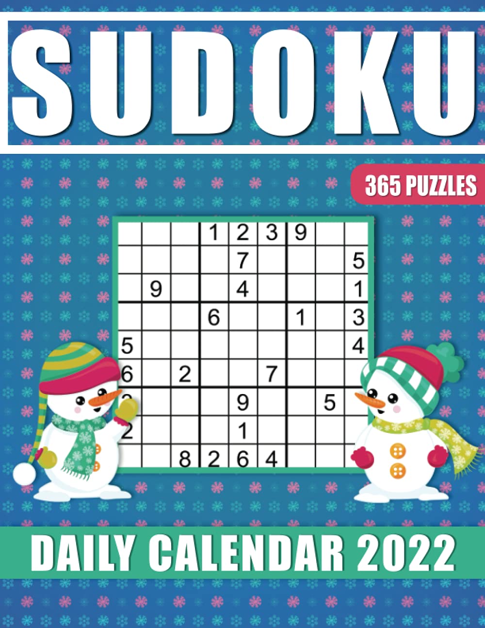 Sudoku Daily Calendar 2022 365 Sudoku Puzzles for every day of the