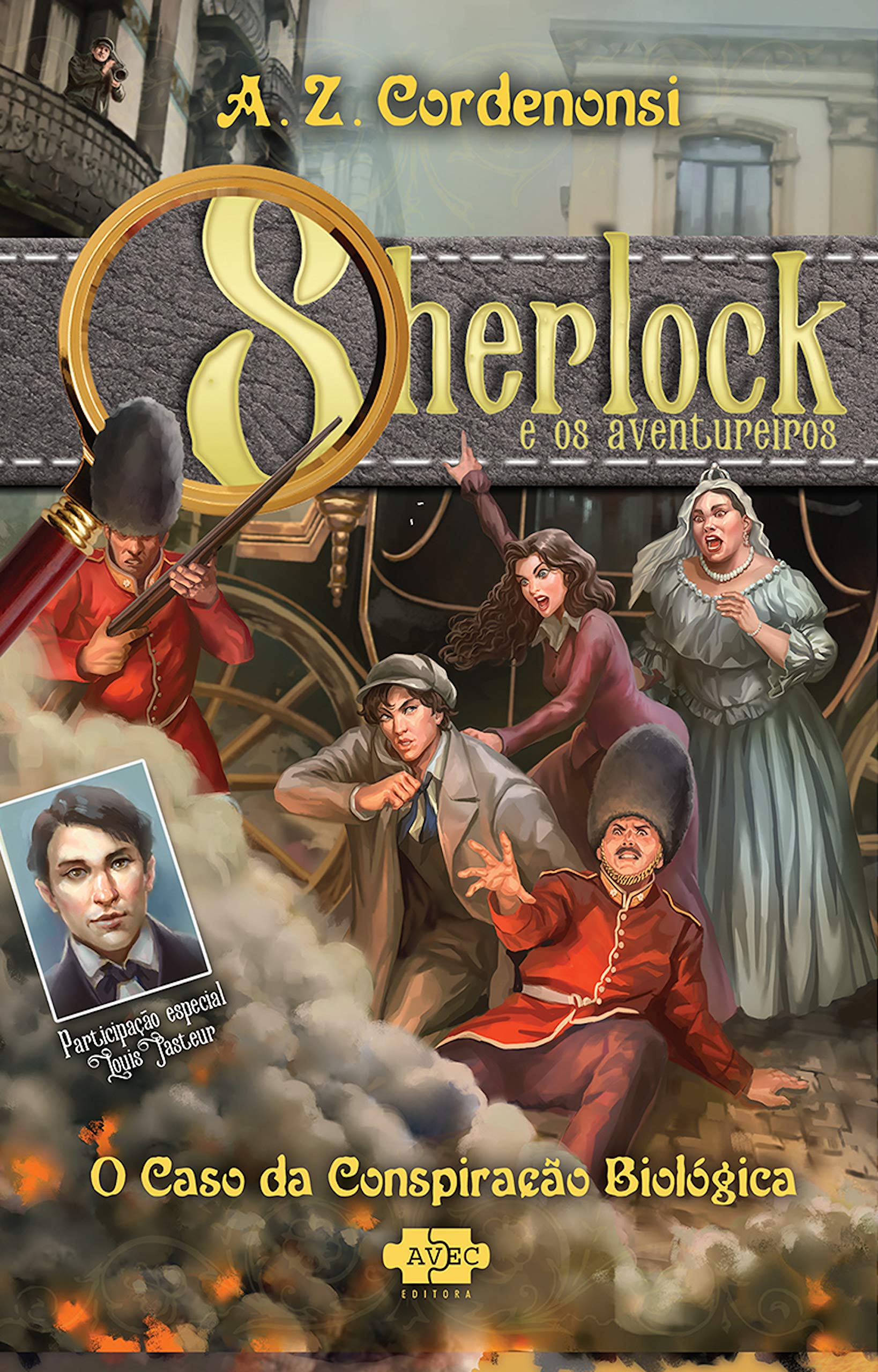 Sherlock e os Aventureiros book cover 2