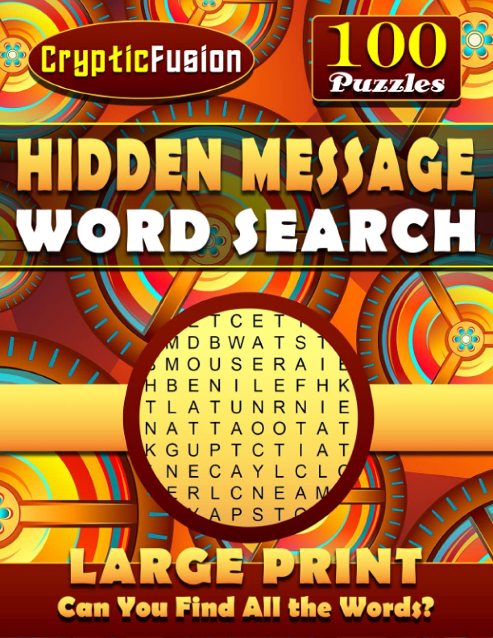 Hidden Message Word Search: Large Print Hidden Words Puzzle Book by ...