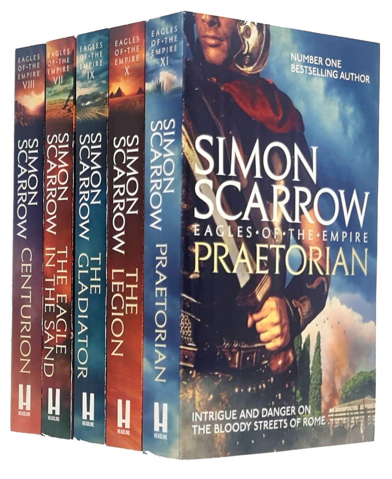 Simon Scarrow Eagle Series Collection 5 Books Set by Simon Scarrow