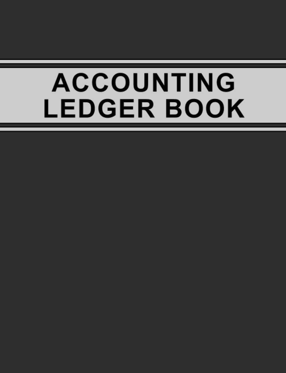 Accounting Ledger Book Simple Accounting Ledger for Bookkeeping. by JW
