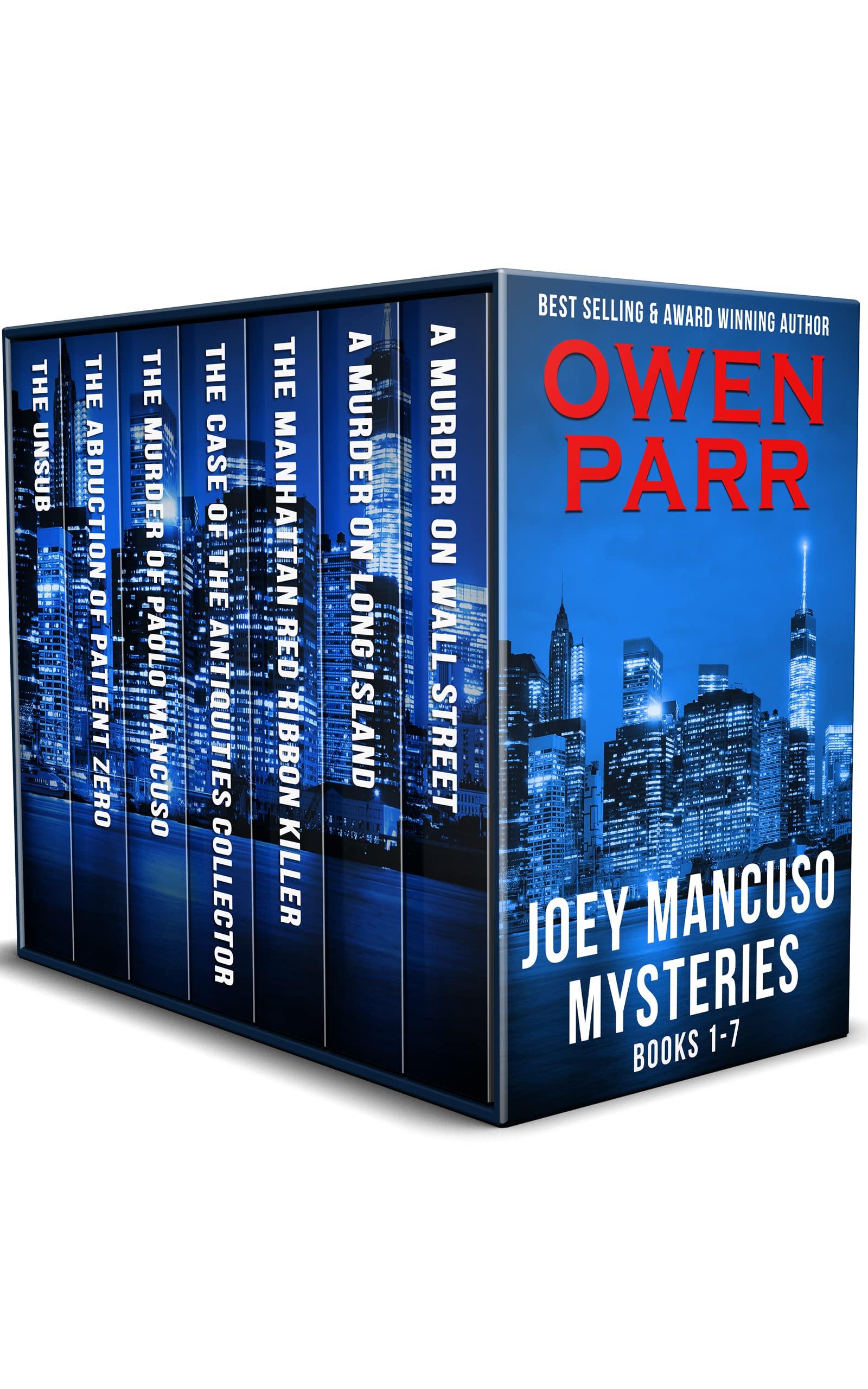 Joey Mancuso Crime Mysteries Vols 1 - 7