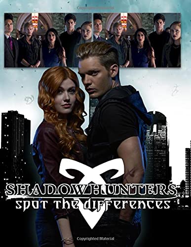 Shadowhunters Spot The Difference Fantastic Activity Find The Shadowhunters spot the difference fantastic activity find the