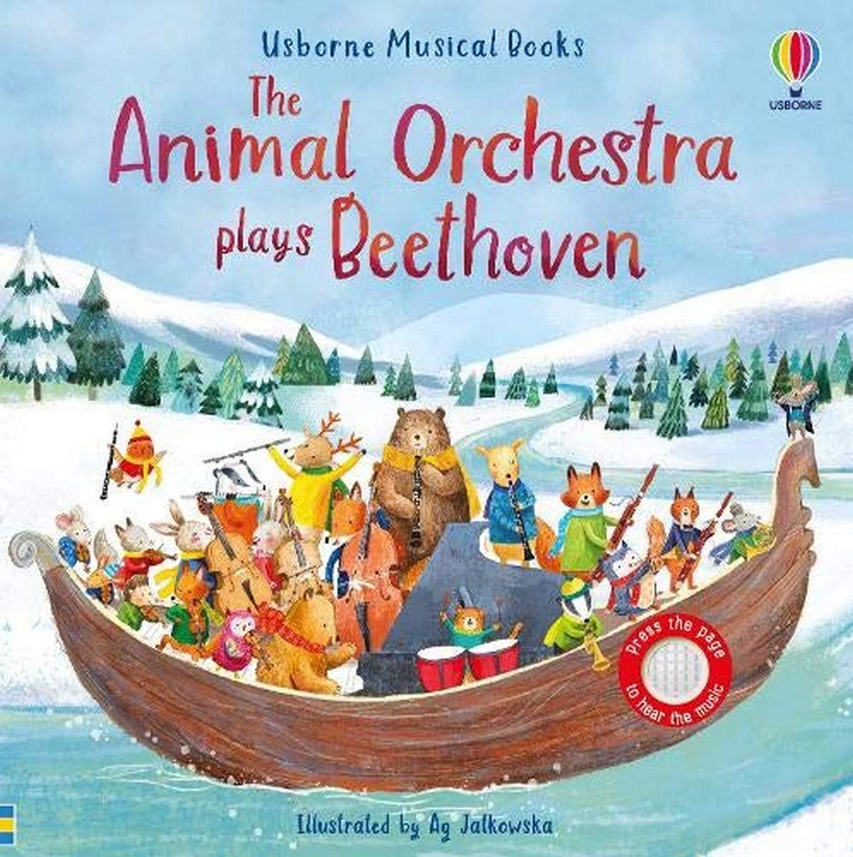 The Animal Orchestra Plays Beethoven (Musical Books) book cover