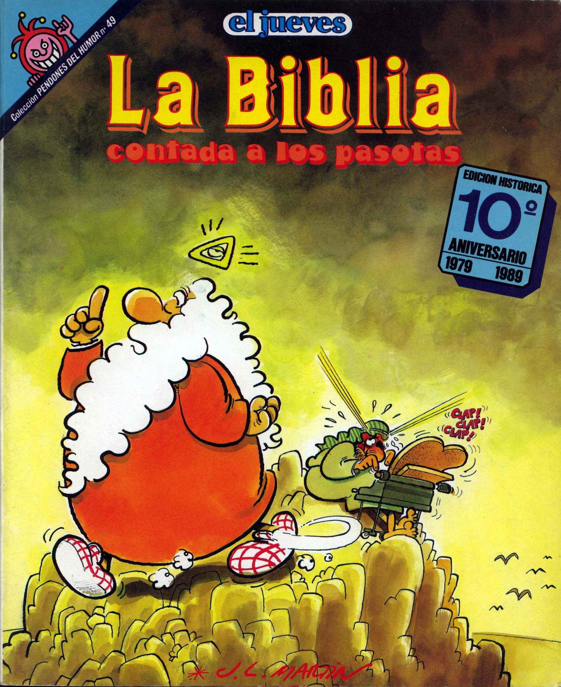 La Biblia contada a los pasotas book cover