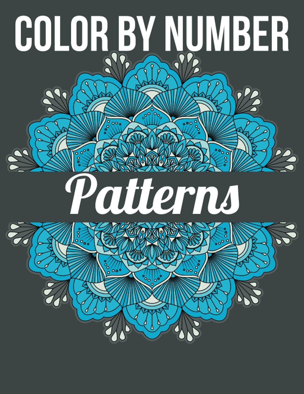 Color by Number Pattern An Adult Coloring Book with Fun, Easy, and