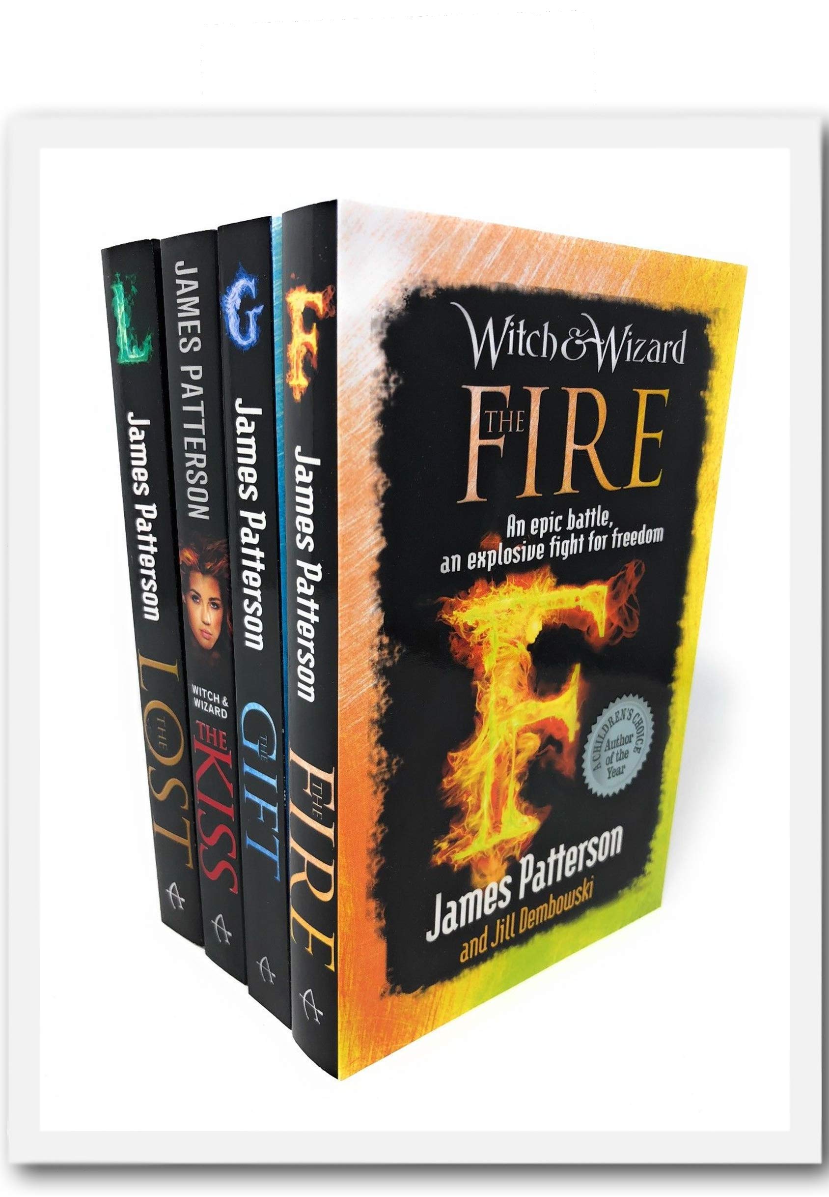James Patterson Witch &amp; Wizard Series Collection 4 Books Set by James ...
