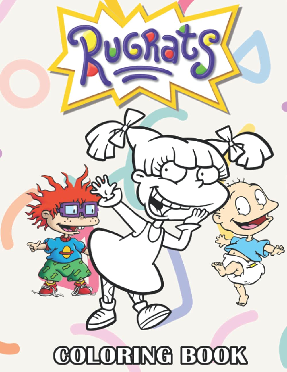 Rugrats Coloring Book Plenty Of Super Cute Coloring Designs For Kids