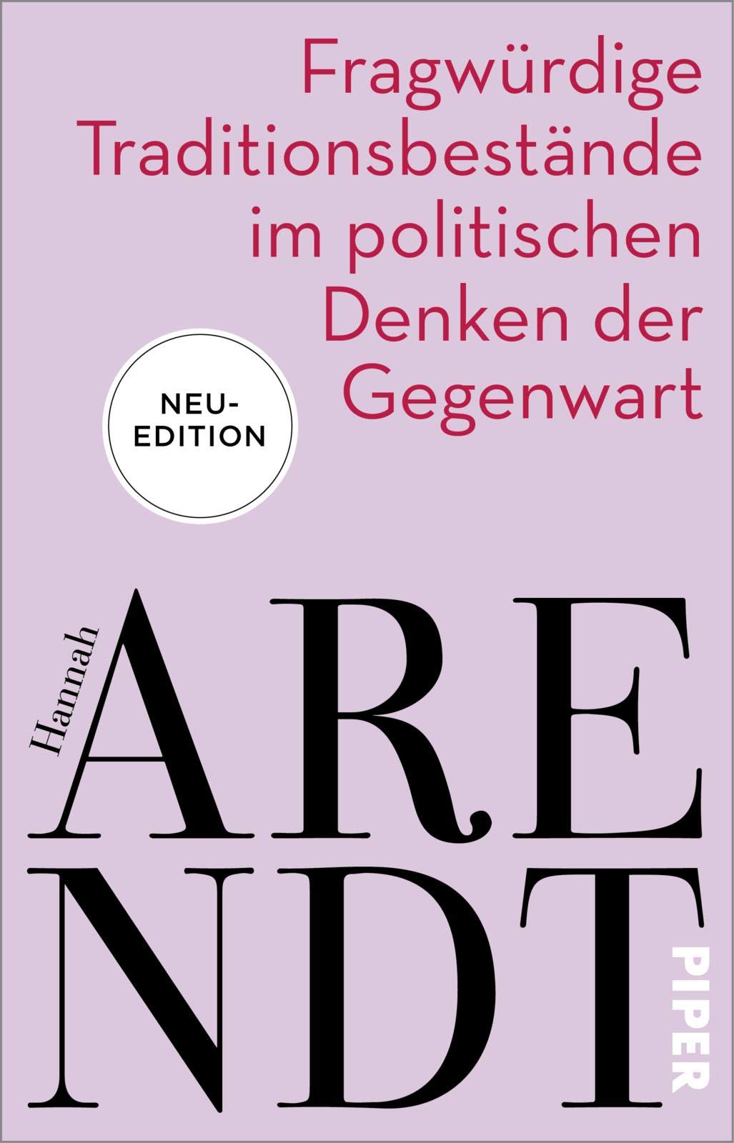 Fragwürdige Traditionsbestände im politischen Denken der Gegenwart book cover