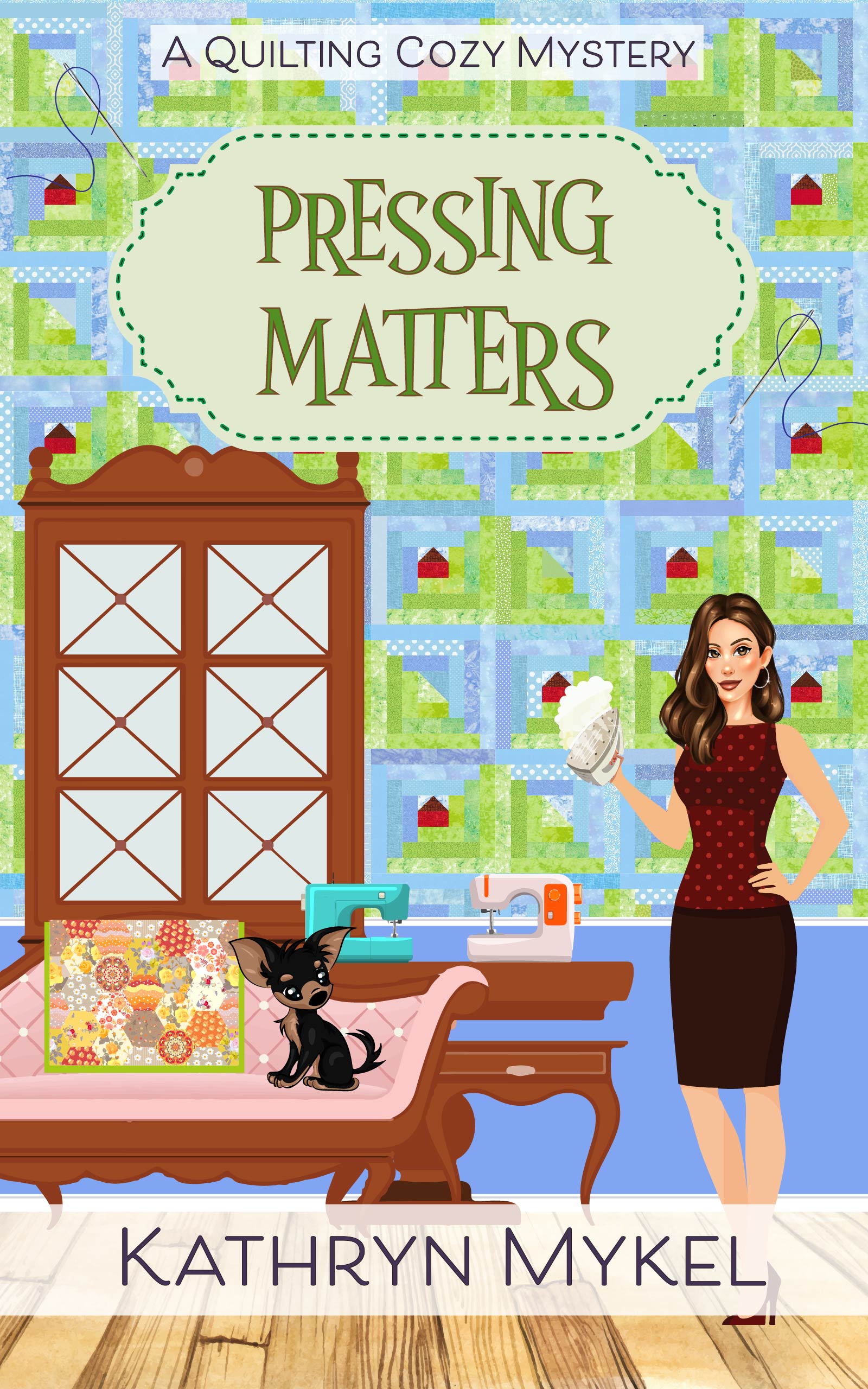 A Quilting Cozy book cover 3