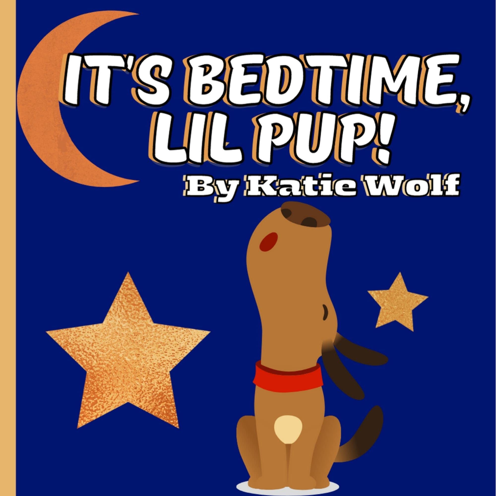 It's Bedtime, Lil Pup! A Puppy Bedtime Story Book For Kids by Katie