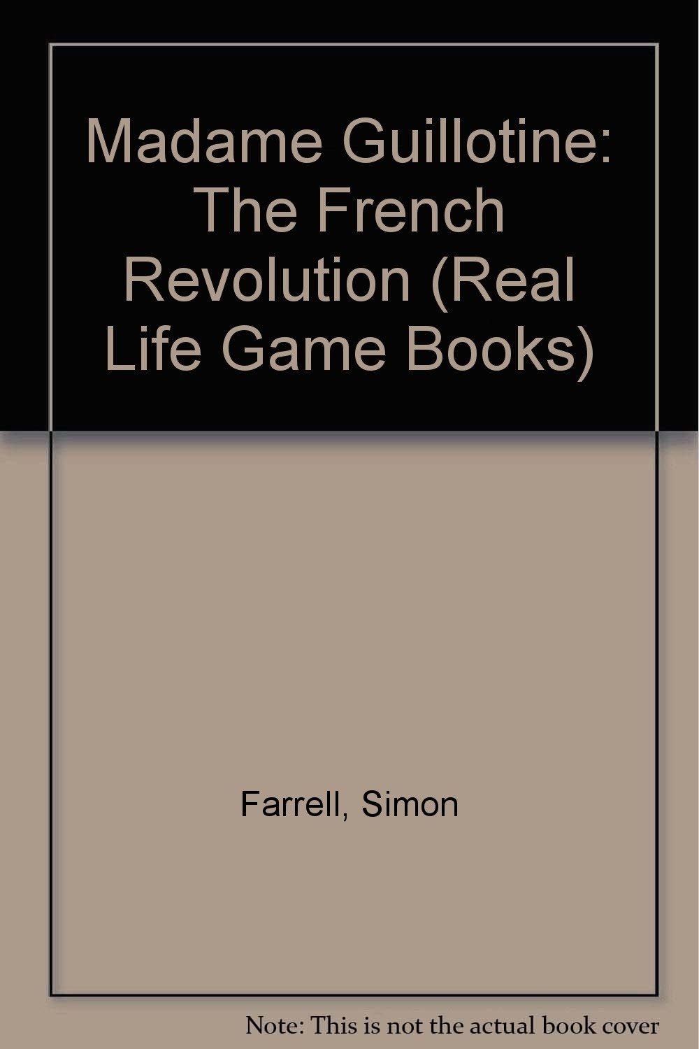 Madame Guillotine book cover