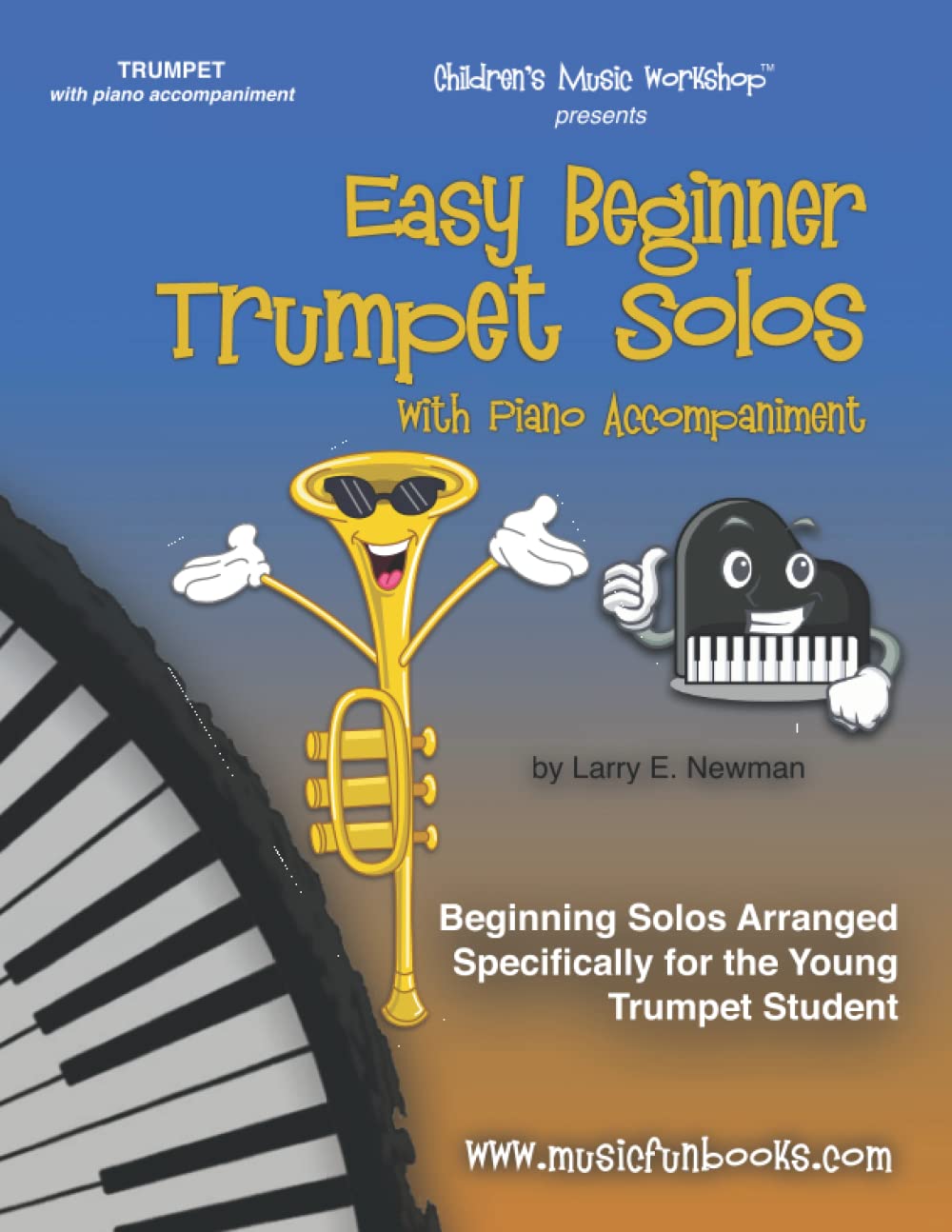 Easy Beginner Trumpet Solos with Piano Beginning Solos