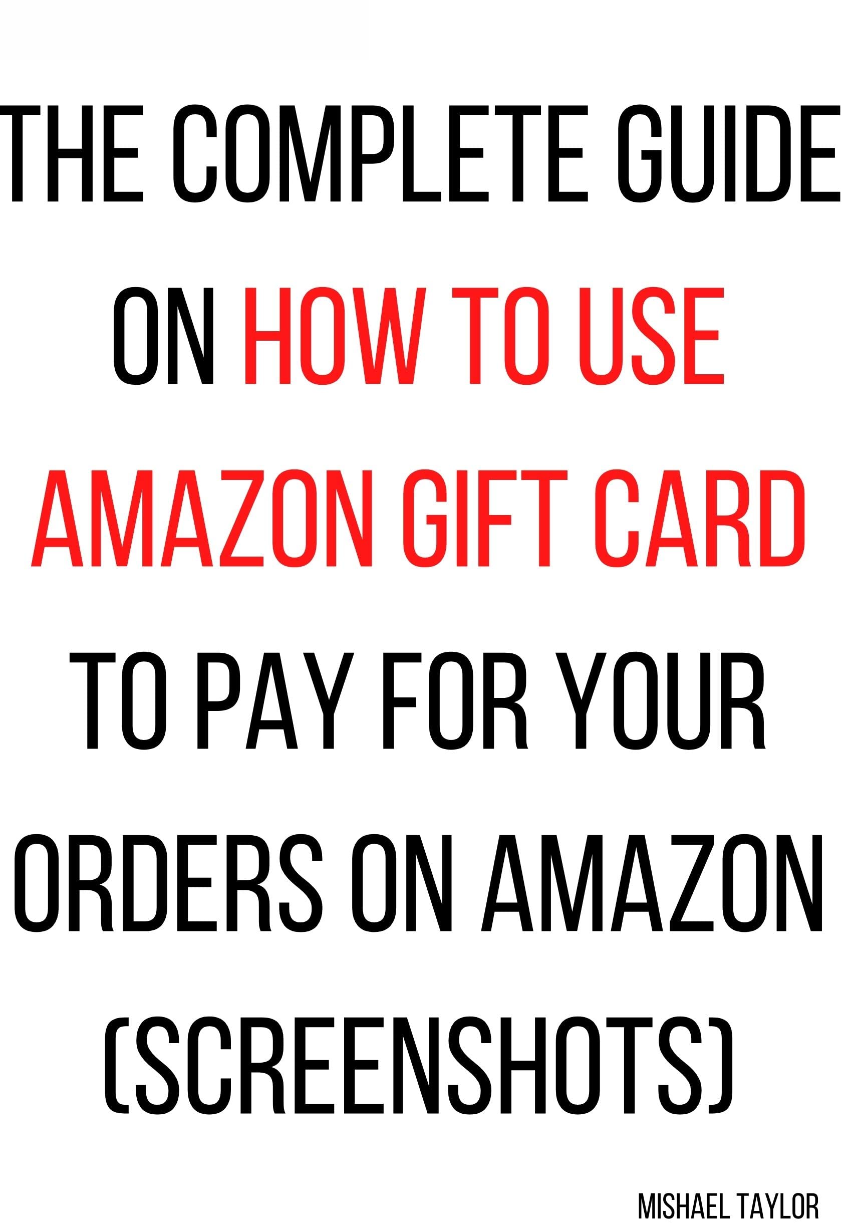 Pay for your order with Amazon Gift Card Claim Code The stepbystep