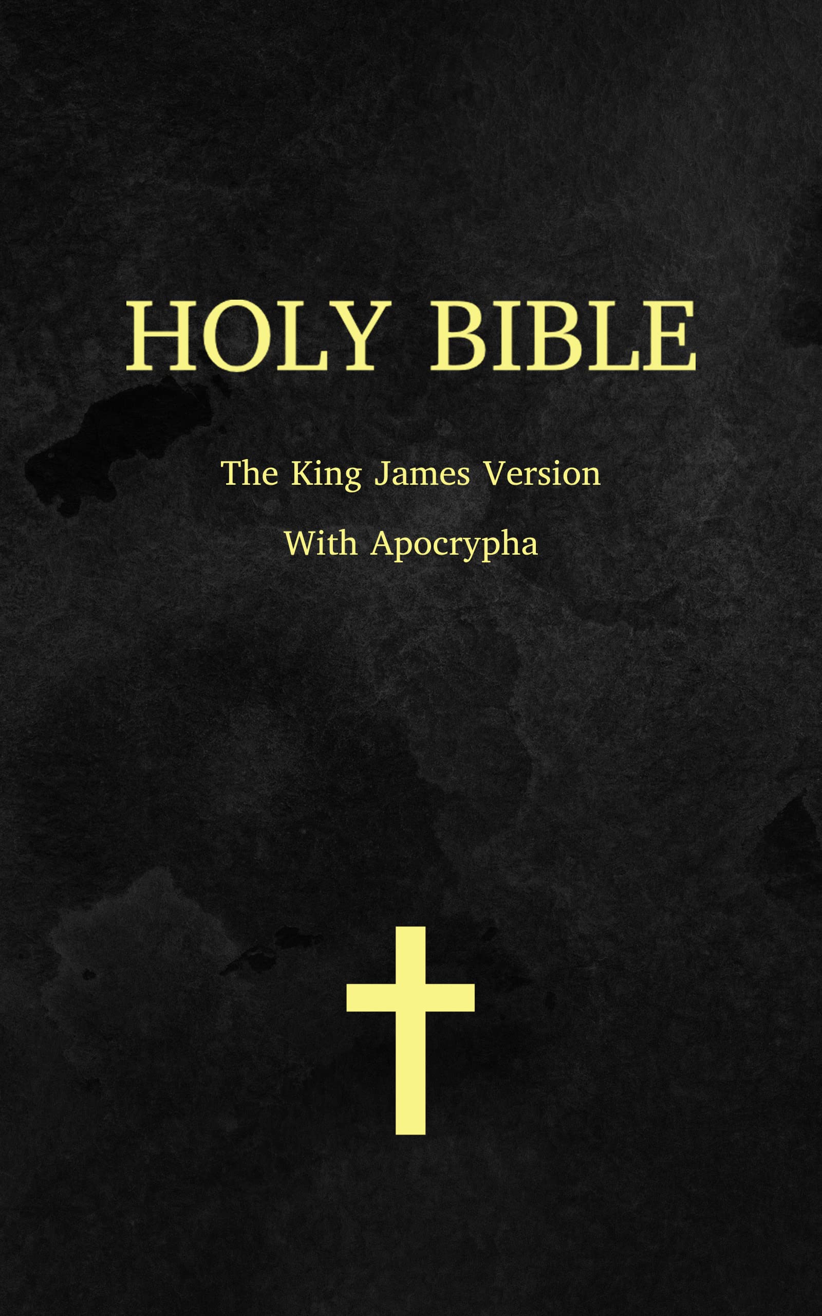 Holy Bible The King James Version With Apocrypha: The King James ...