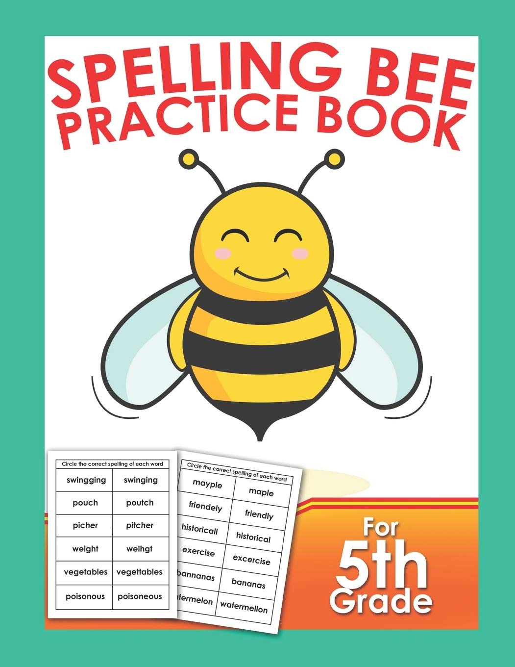 Spelling Bee Practice Book For 5th Grade Vocabulary Word Study