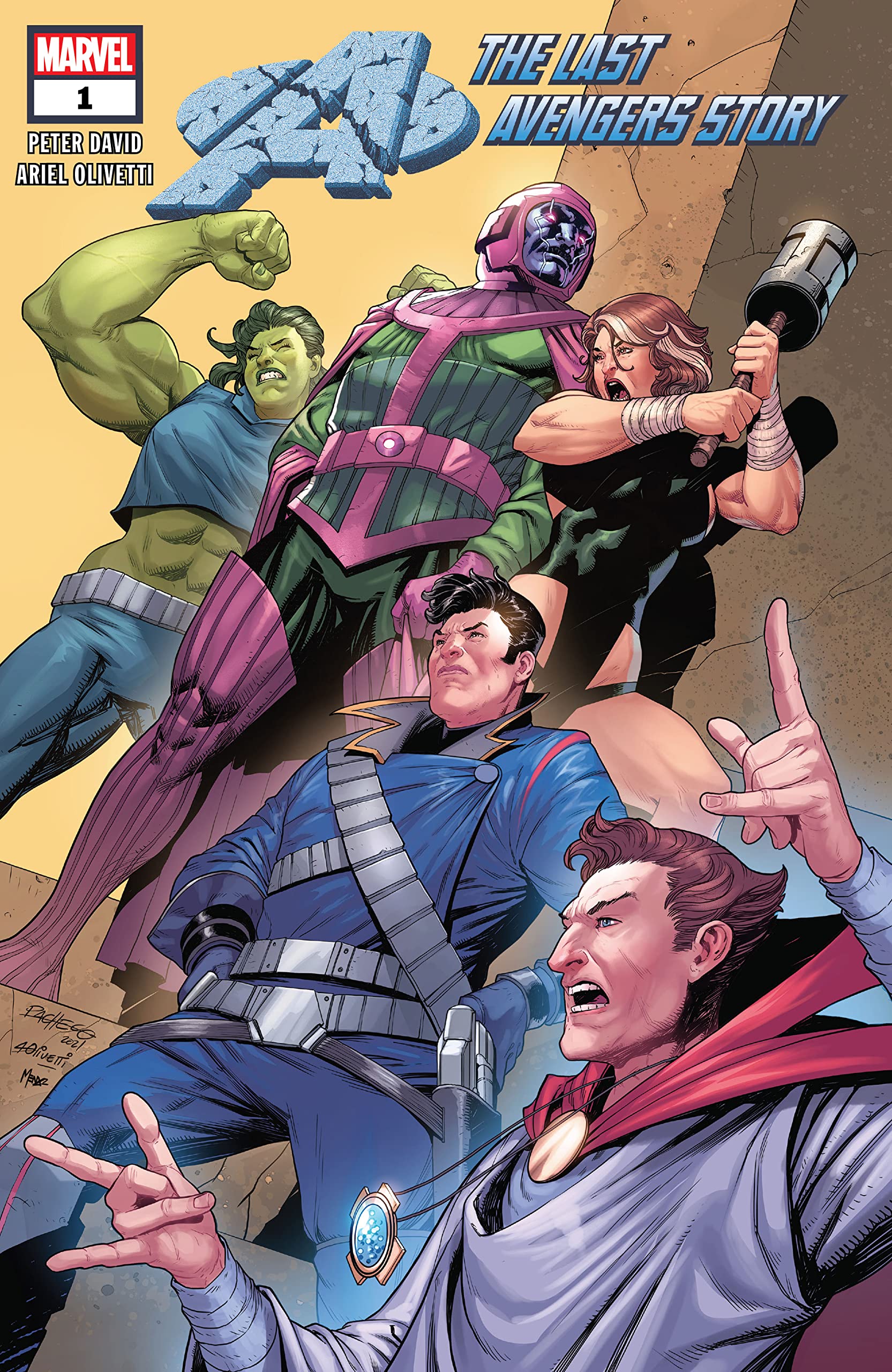 The Last Avengers Story book cover