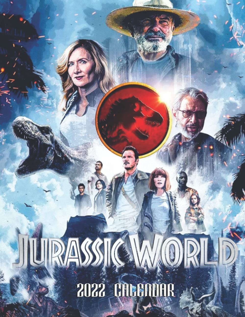 Jurassic World 2022 Calendar: Official TV series & movie films calendar Jurassic World 2022 Calendar: Official TV series & movie films calendar