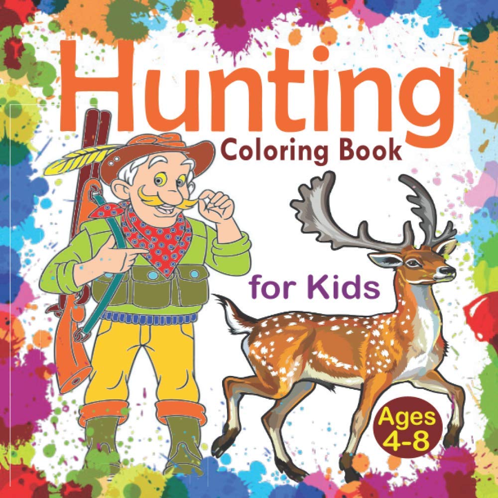 Deer Hunting Coloring Pages For Kids