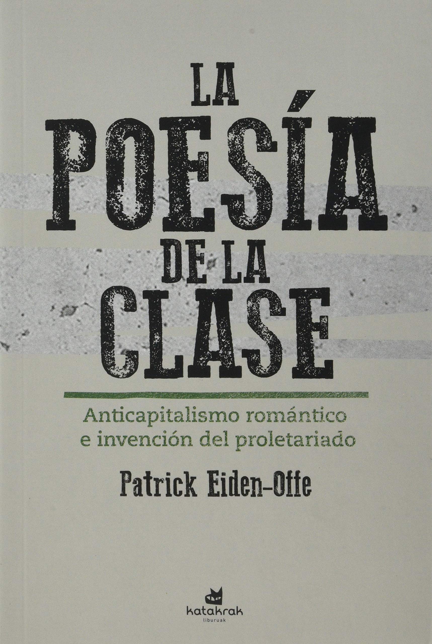 La poesía de la clase book cover