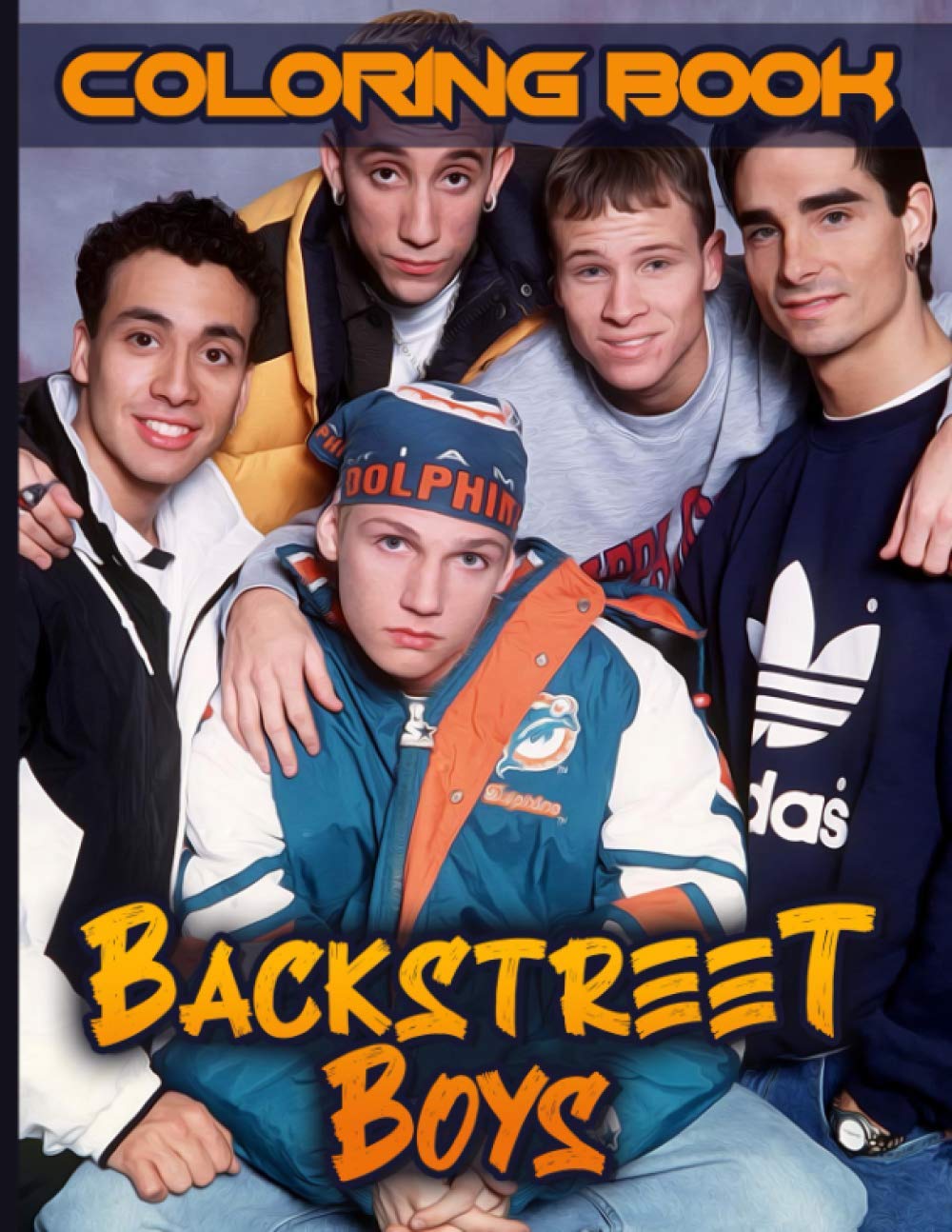 Backstreet Boys Coloring Book: Confidence And Relaxation Backstreet ...