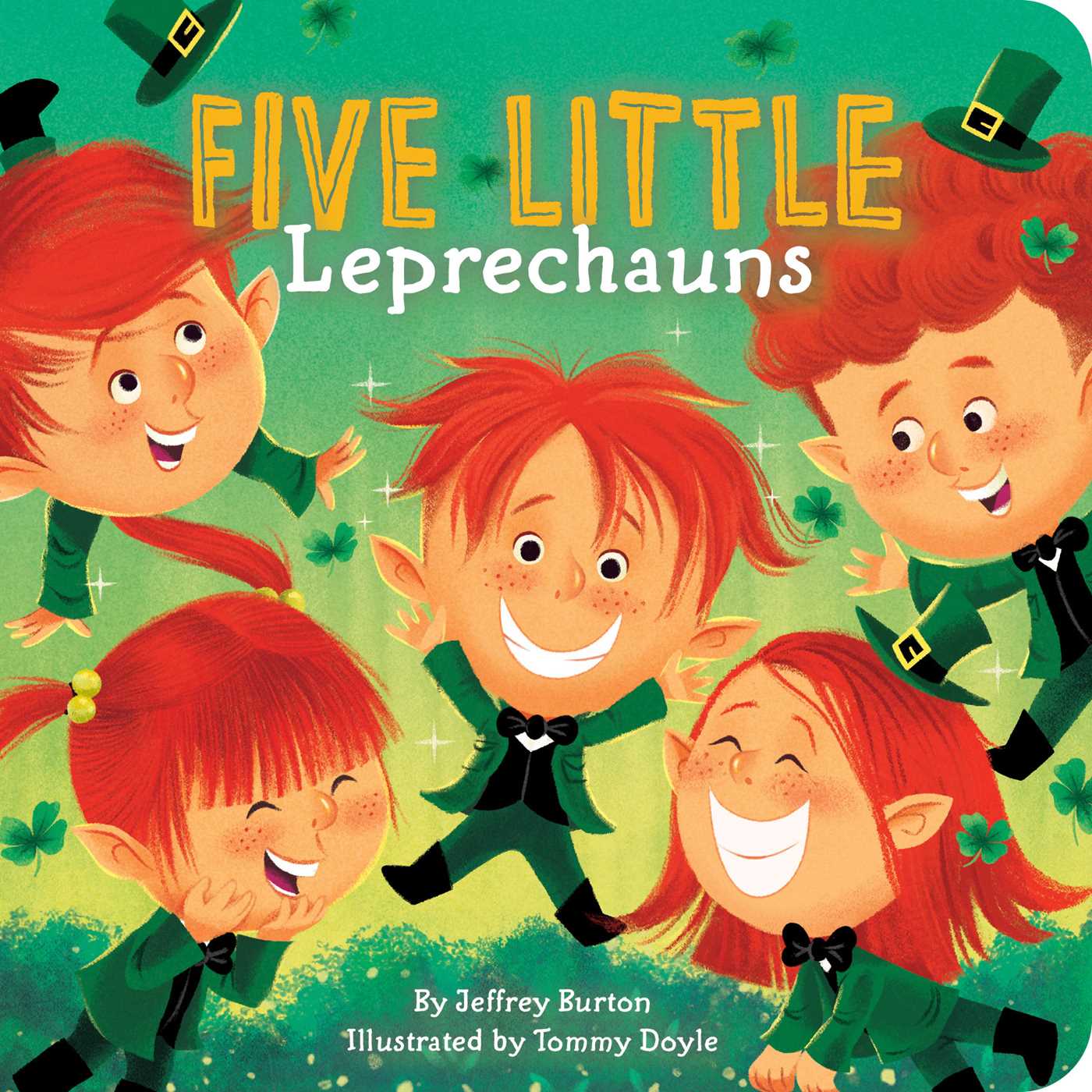 Five Little Leprechauns book cover