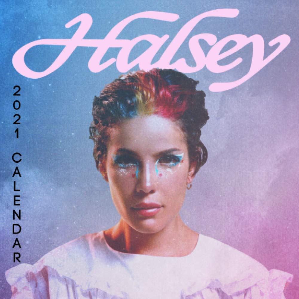 halsey-2021-calendar-calendar-2021-american-singer-12-monthly-calendar