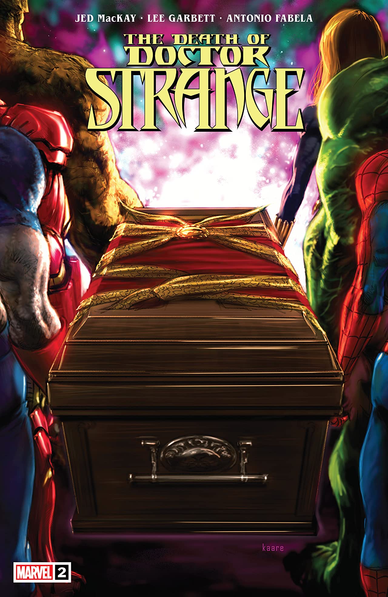 The Death of Doctor Strange (Single Issues) book cover 2