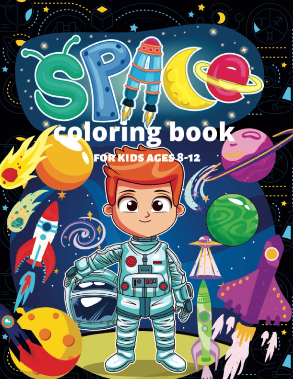 Space Coloring Book for Kids Ages 812 Outer Space Coloring with